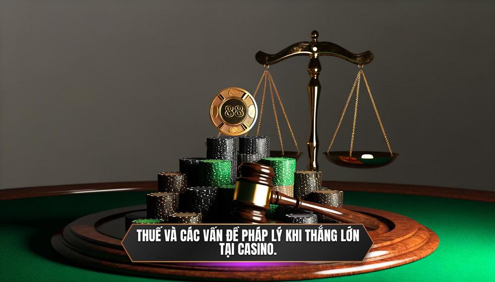 Thuế và các vấn đề pháp lý khi thắng lớn tại casino.